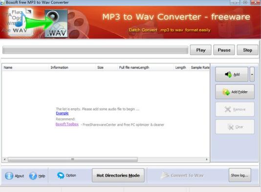 Boxoft MP3 to WAV Converter v1.2.0.2-Boxoft MP3 to WAV Converter v1.2.0.2免费下载