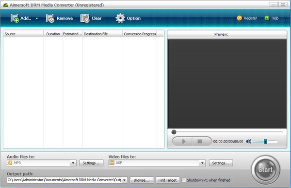 Aimersoft DRM Media Converter(媒体转换软件) v1.6.2-Aimersoft DRM Media Converter(媒体转换软件) v1.6.2免费下载