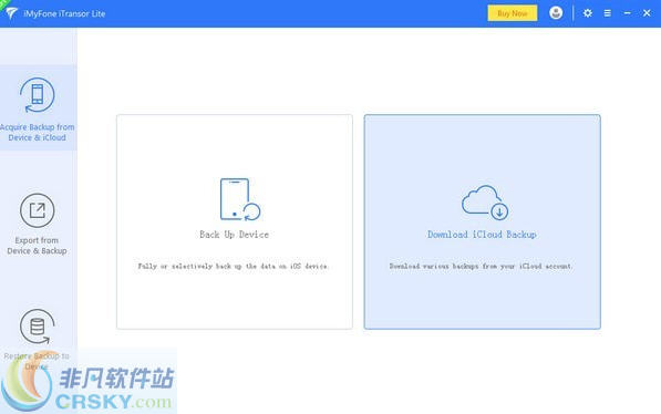 iMyFone iTransor Lite(iOS数据备份) v4.1.0.8-iMyFone iTransor Lite(iOS数据备份) v4.1.0.8免费下载