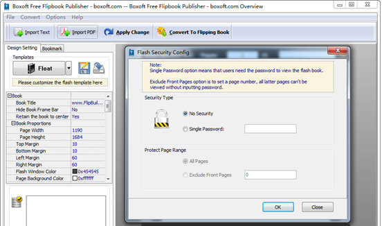 Boxoft Free Flipbook Publisher(图书制作工具) v1.2下载