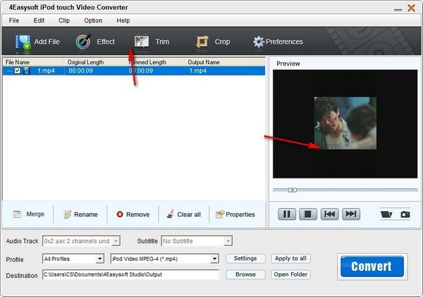 4Easysoft iPod touch Video Converter(视频转换工具) v3.2.28-4Easysoft iPod touch Video Converter(视频转换工具) v3.2.28免费下载