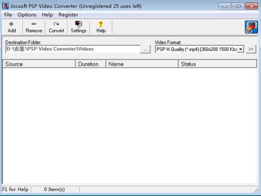 Jocsoft PSP Video Converter（PSP视频格式转换） v1.1.6.3-Jocsoft PSP Video Converter（PSP视频格式转换） v1.1.6.3免费下载