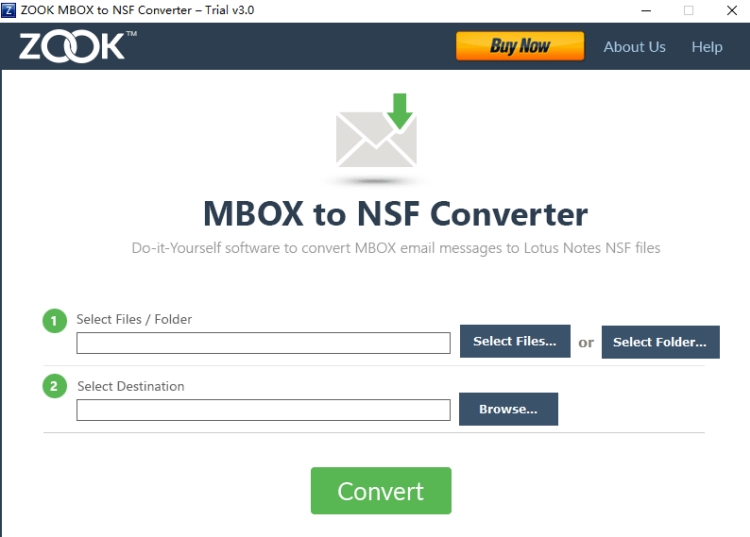 ZOOK NSF to MBOX Converter (NSF转MBOX) v3.0.2-ZOOK NSF to MBOX Converter (NSF转MBOX) v3.0.2免费下载