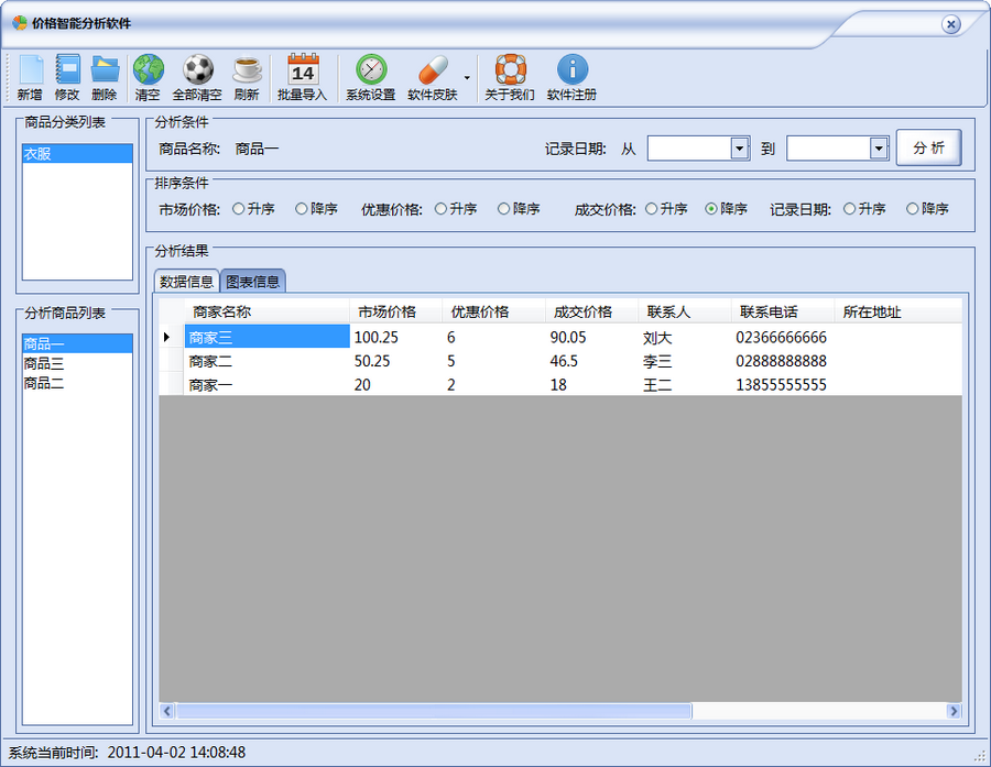 价格智能分析软件 v1.3-价格智能分析软件 v1.3免费下载