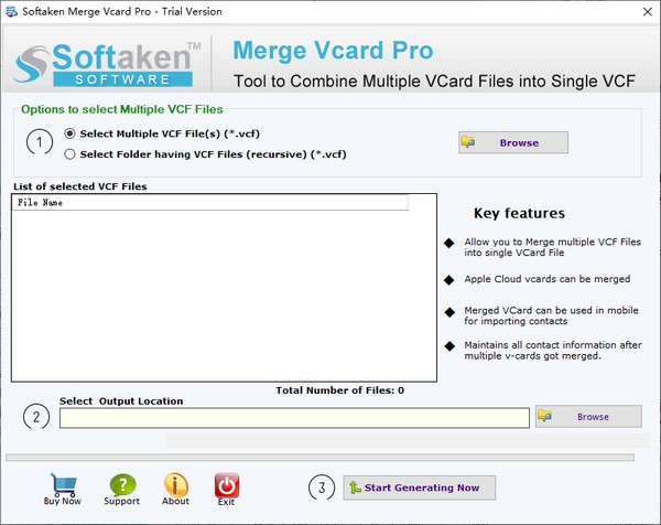 Softaken Merge Vcard Pro(文件合并处理软件) v1.2-Softaken Merge Vcard Pro(文件合并处理软件) v1.2免费下载