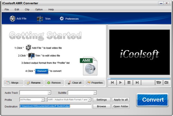 iCoolsoft AMR Converter(音频转换工具) v3.1.12-iCoolsoft AMR Converter(音频转换工具) v3.1.12免费下载