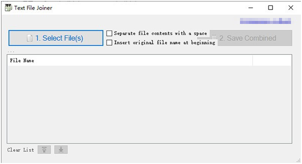 Text File Joiner(文本文件处理工具) v1.8-Text File Joiner(文本文件处理工具) v1.8免费下载