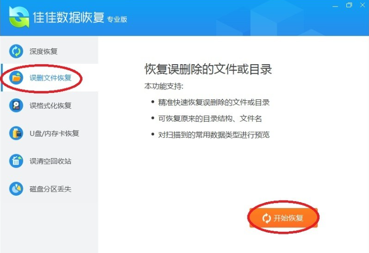 佳佳数据恢复软件专业版 v7.5.2-佳佳数据恢复软件专业版 v7.5.2免费下载