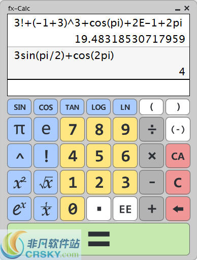 fxCalc科学计算器 v1.0.3-fxCalc科学计算器 v1.0.3免费下载