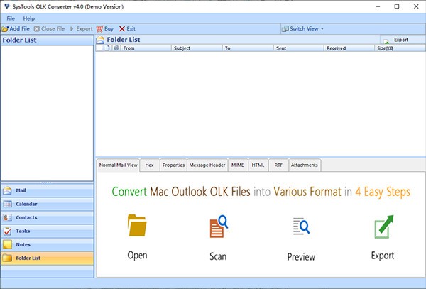 SysTools OLK Converter(邮件格式转换工具) v4.3-SysTools OLK Converter(邮件格式转换工具) v4.3免费下载