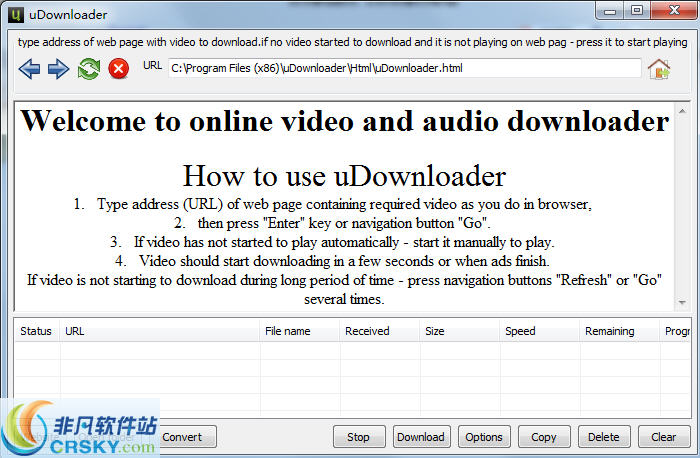 uDownloader(在线音频视频下载工具) v1.3-uDownloader(在线音频视频下载工具) v1.3免费下载