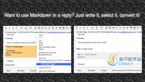 Markdown Here for Chrome v2.12.2-Markdown Here for Chrome v2.12.2免费下载