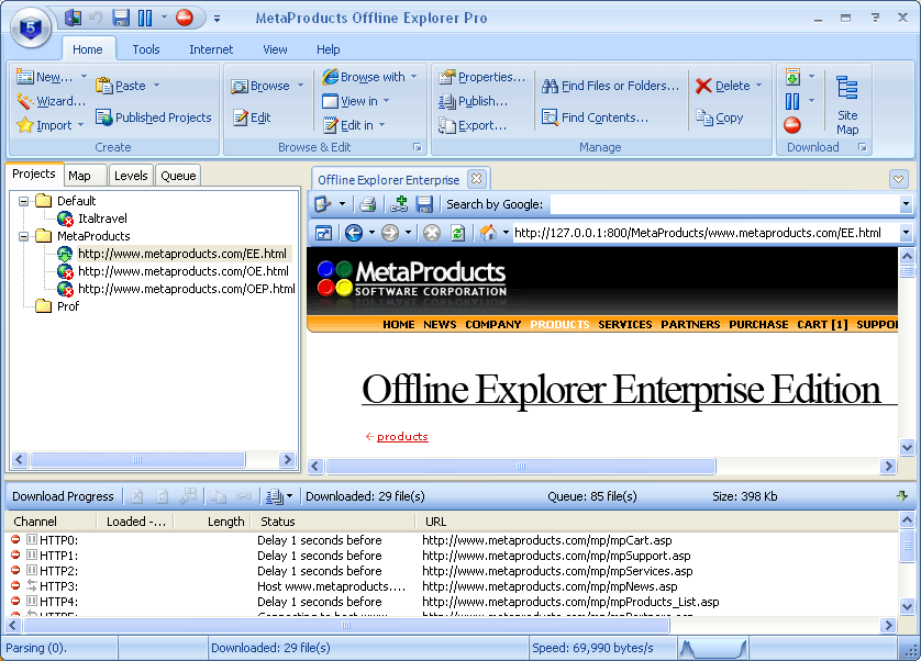 Offline Explorer Pro v7.8.4656-Offline Explorer Pro v7.8.4656免费下载