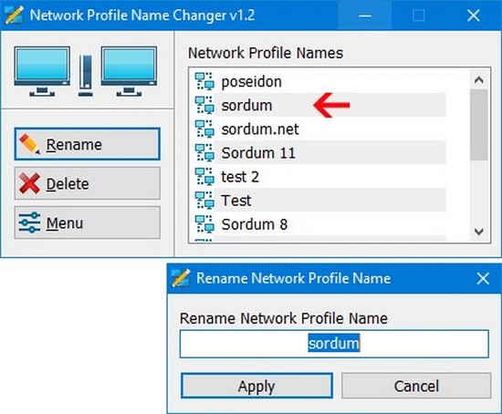 Network Profile Name Changer(网络配置修改工具) v1.4-Network Profile Name Changer(网络配置修改工具) v1.4免费下载