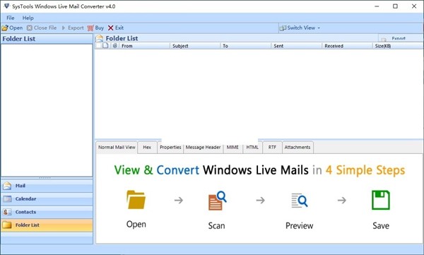 SysTools Windows Live Mail Converter(电子邮件转换工具) v4.2-SysTools Windows Live Mail Converter(电子邮件转换工具) v4.2免费下载