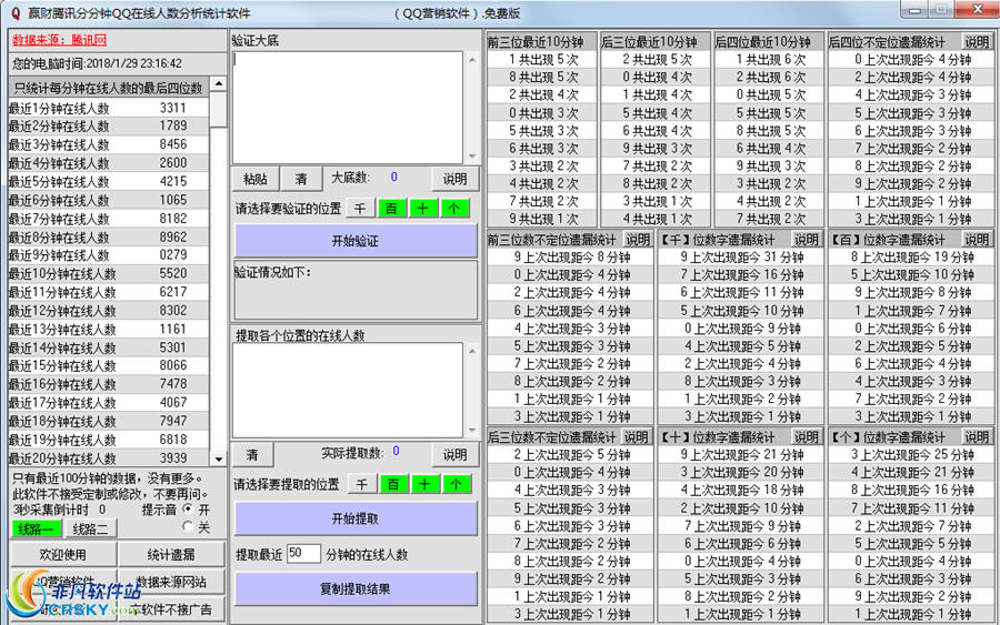 赢财腾讯分分钟QQ在线人数分析统计软件 v1.6-赢财腾讯分分钟QQ在线人数分析统计软件 v1.6免费下载