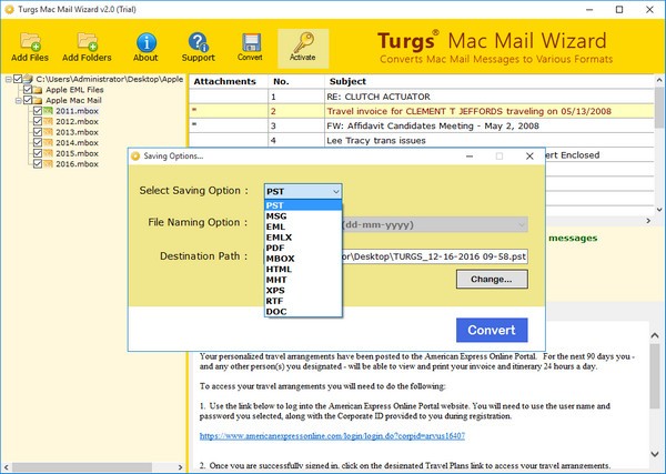 Turgs Mac Mail Wizard(Mac邮件迁移工具) v2.0.3-Turgs Mac Mail Wizard(Mac邮件迁移工具) v2.0.3免费下载