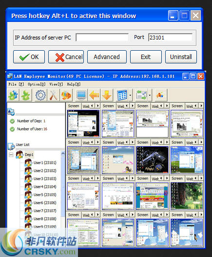 LAN Employee Monitor v4.6-LAN Employee Monitor v4.6免费下载