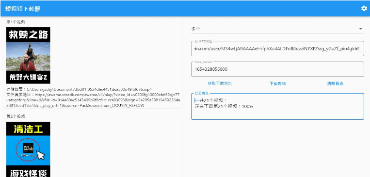 短视频下载器软件电脑版 v1.0.2下载