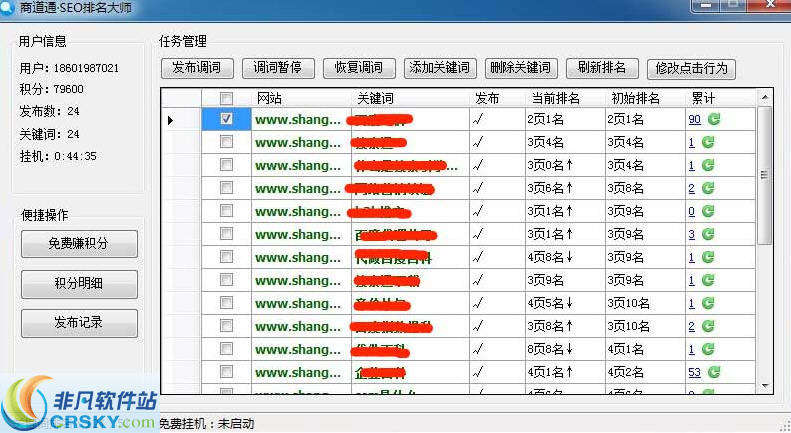 商道通SEO排名大师 v1.04-商道通SEO排名大师 v1.04免费下载