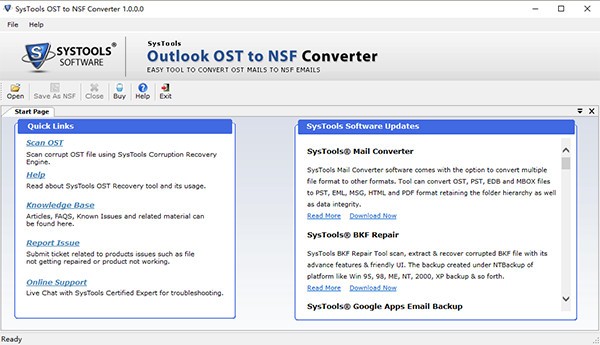 SysTools OST to NSF Converter(邮件格式转换工具) v1.4-SysTools OST to NSF Converter(邮件格式转换工具) v1.4免费下载