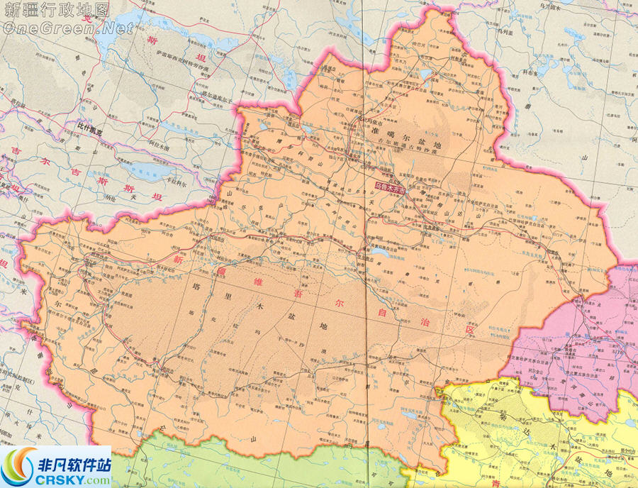 新疆地图全图 2016v1.3-新疆地图全图 2016v1.3免费下载