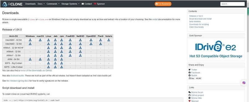 Rclone文件同步传输工具 v1.64.0-Rclone文件同步传输工具 v1.64.0免费下载