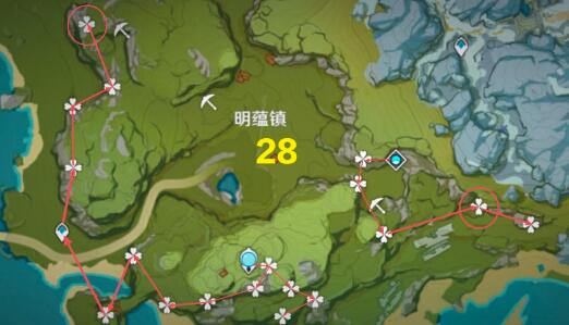 原神琉璃袋在哪采集-琉璃袋最佳采集路线