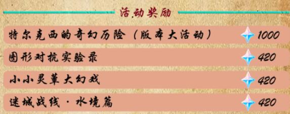 原神4.2版本可以获得多少原石-4.2版本原石有多少个