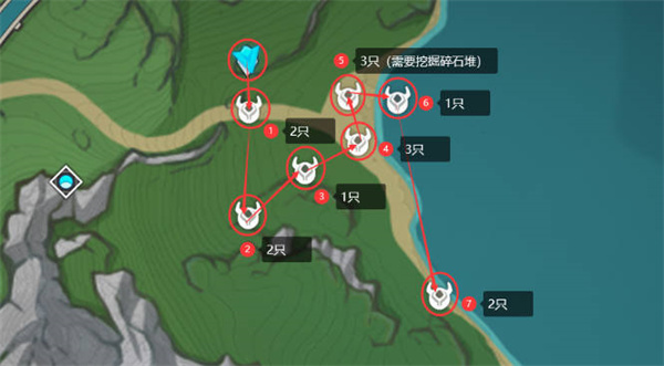 原神原海异种在哪里-原神原海异种分布