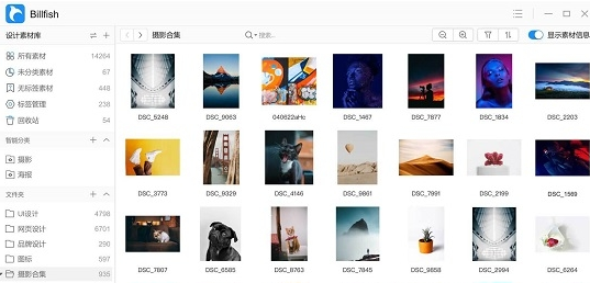 Billfish免费素材管理工具 v2.0.11下载