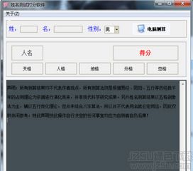 姓名 免费 测试