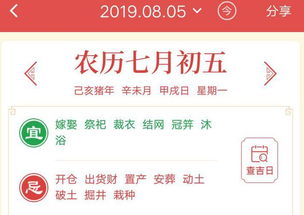 8月5日是什么日子